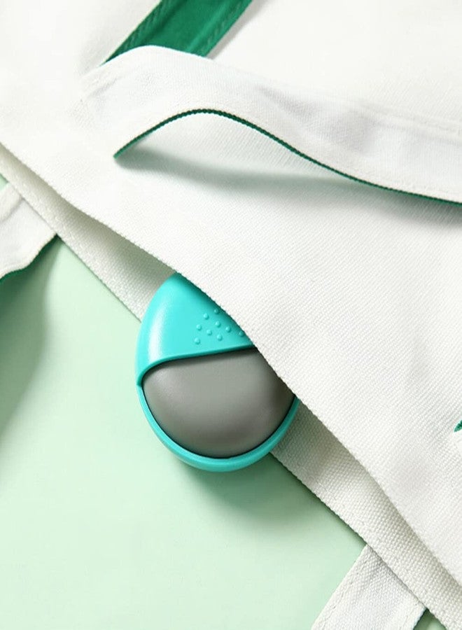 Eforcase منظم حبوب السفر من إيفوركيس، 4 قطع، علبة حبوب محمولة، علبة حبوب صغيرة لحقيبة الجيب، حاوية حبوب محمولة للأدوية والفيتامينات - Image 4